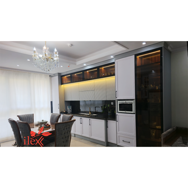 کابینت نئوکلاسیک روکش وکیوم مدل 0013